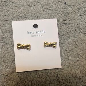 Kate Spade Gold Bow Earrings